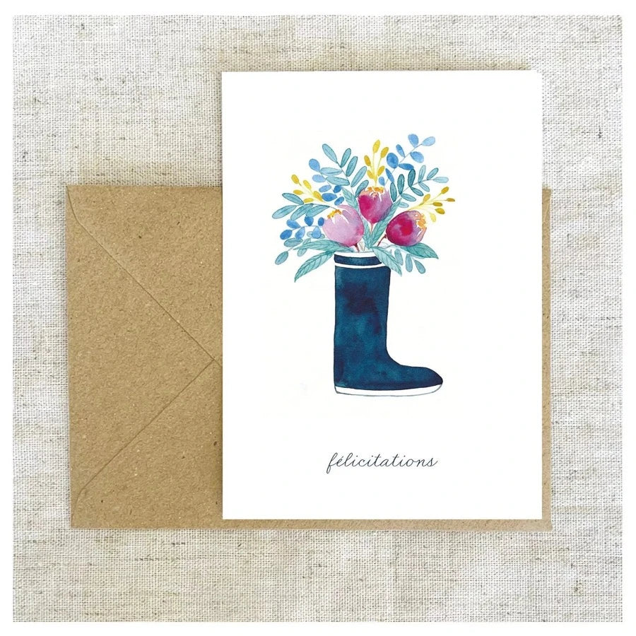 Carte Postale A6 - La Botte Poétique