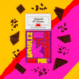 Tablette de chocolat noir Bio & éclats de fèves de cacao