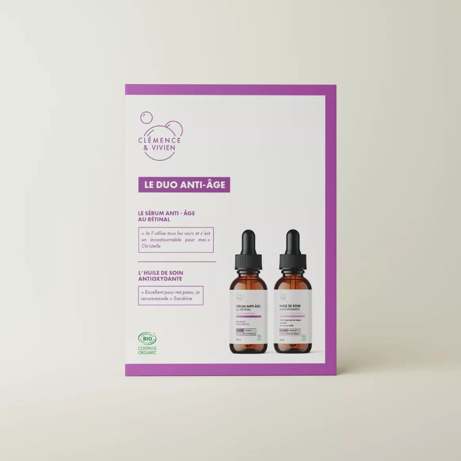 Coffret cosmétique anti age