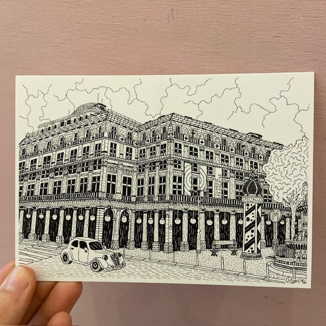 Carte postale paris - Comédie Française