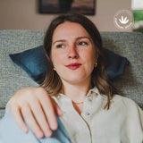 Salvador, coussin de farniente -  Oslo (velours) sur canapé