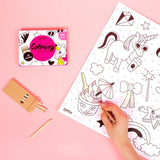 Coloriage pocket Unicorn