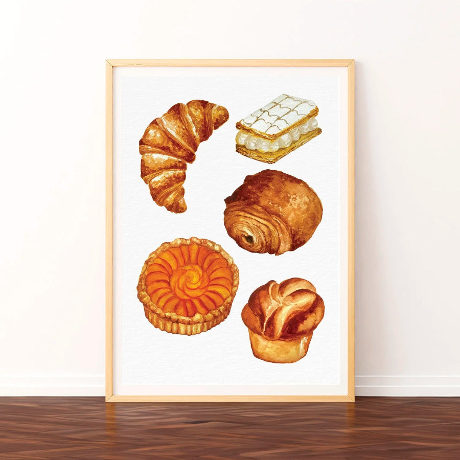 affiche boulangerie ogre illustrartion