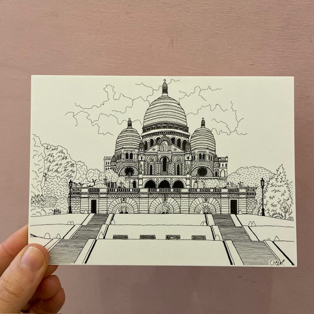 Carte postale paris - Montmartre