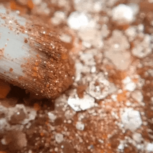 Paillettes cuivre biodégradables