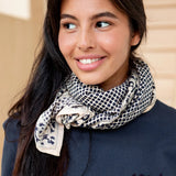 foulard coton carreaux apaches