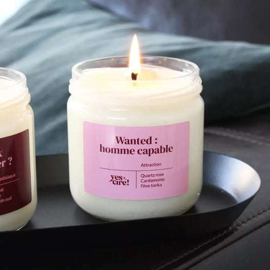 bougie yes cire wanted homme capable