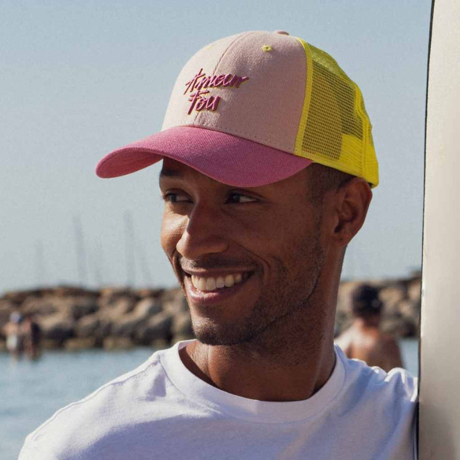 casquette couleurs flashy adulte mixte chamaye amour fou