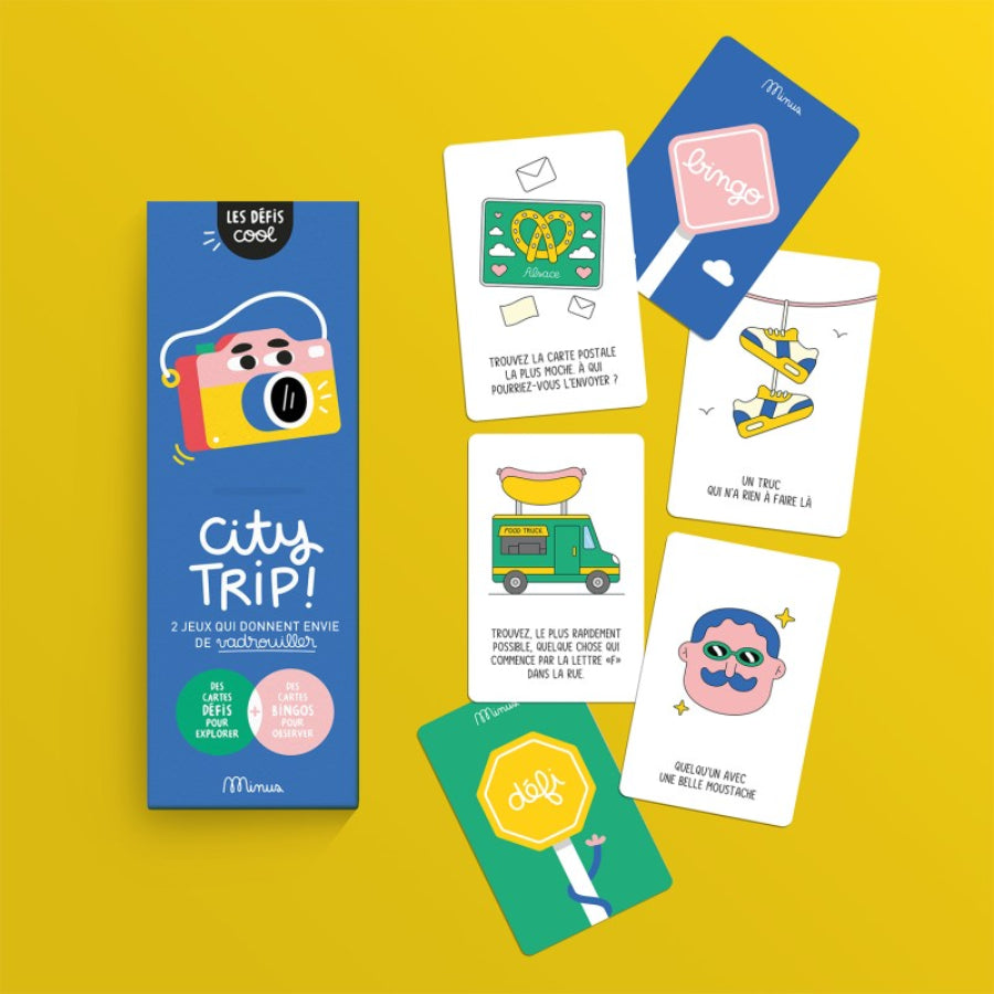 exemple de défis du jeu city trip minus