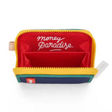 porte monnaie 2 compartiment hello hossy bleu