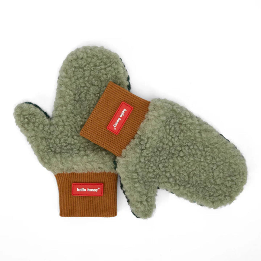moufles enfants hello hossy verts