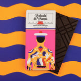 Tablette de chocolat noir Bio et sel de Camargue