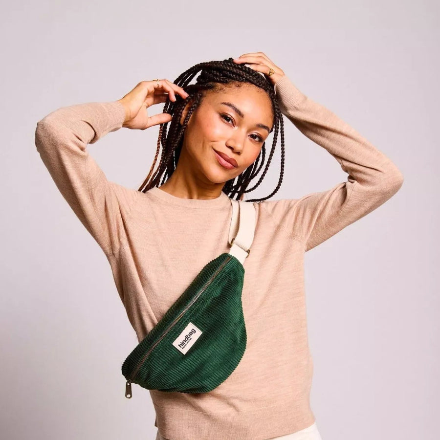 banane hindbag olivia velours sapin