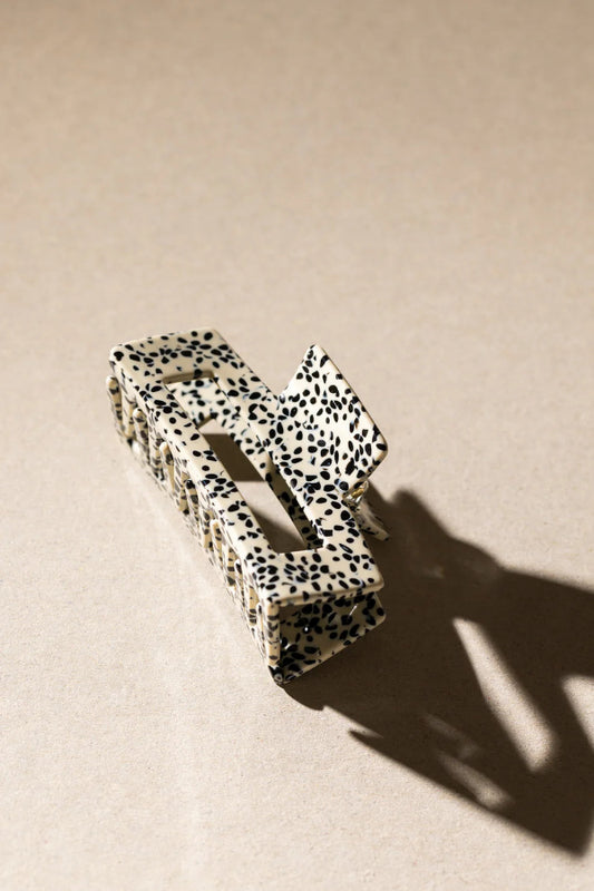 pince à cheveux en acétate de cellulose sasstie crush dott