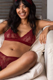 Soutien gorge Hawa grenat. Olly liingerie