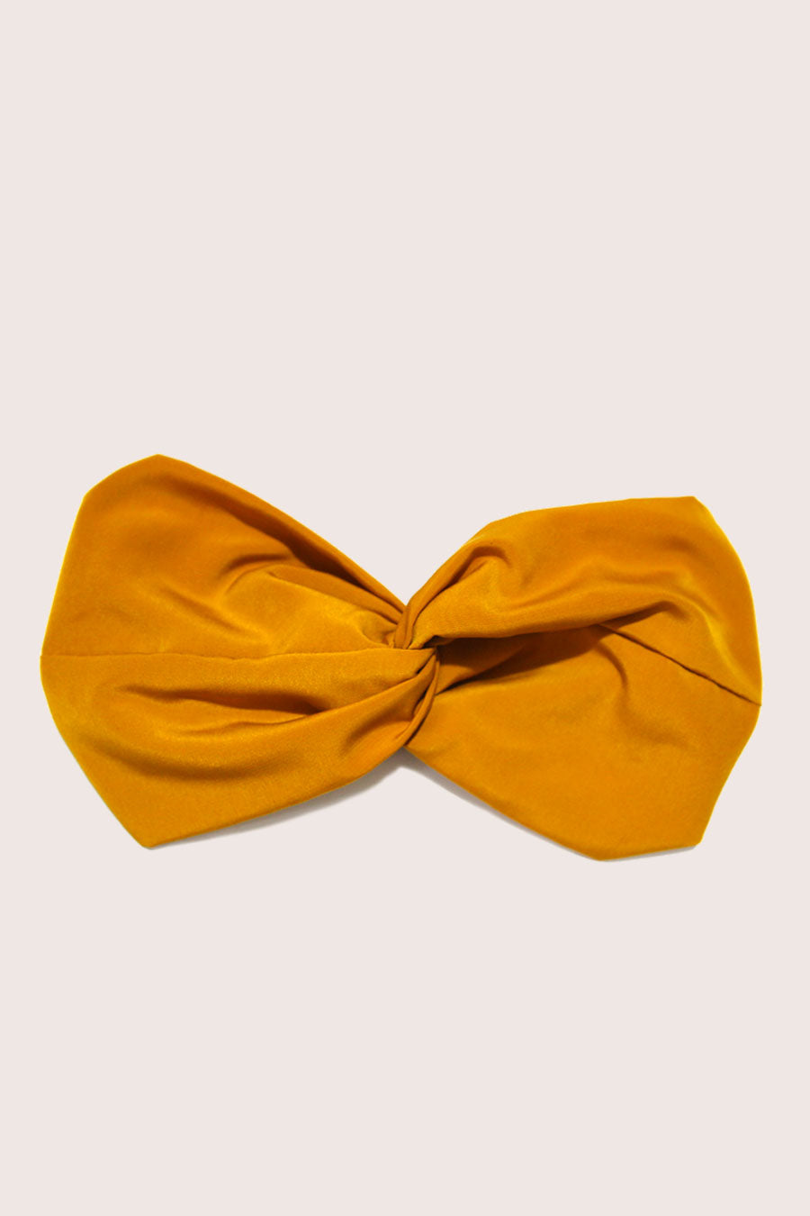 Headband jaune ocre Made in Paris Laure Derrey