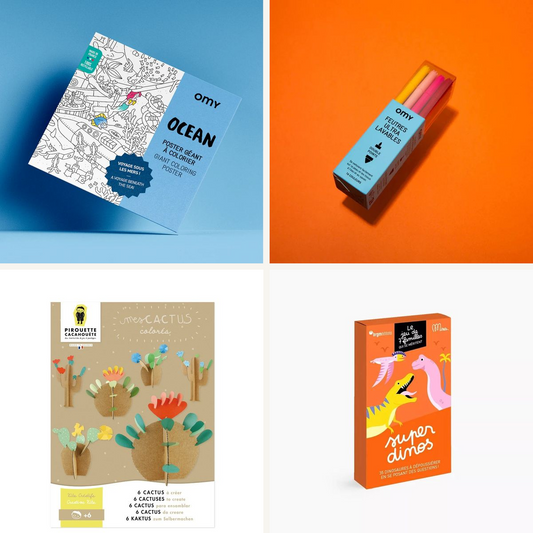 composition de jeux et loisir créatif pour enfants