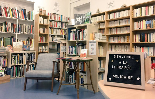 Librairie solidaire à Paris 10