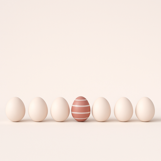 Oeufs à customiser pour Pâques