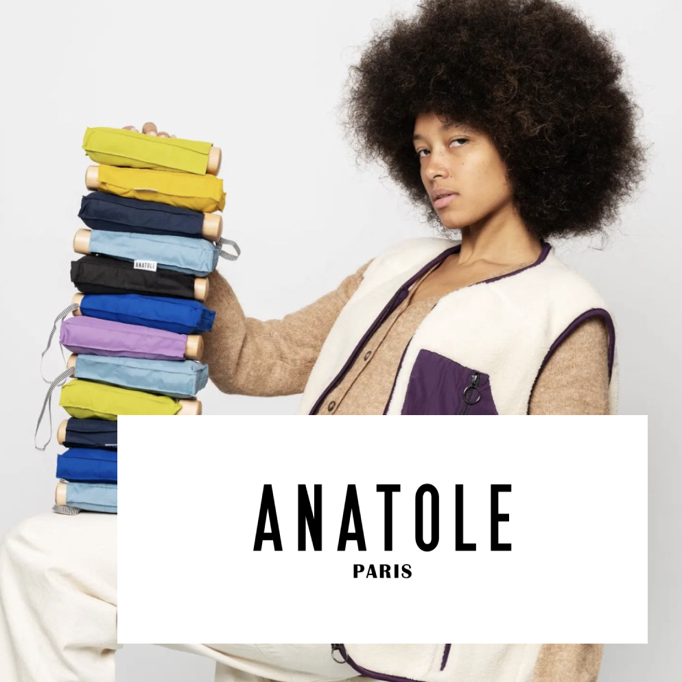 Anatole parapluie recyclé