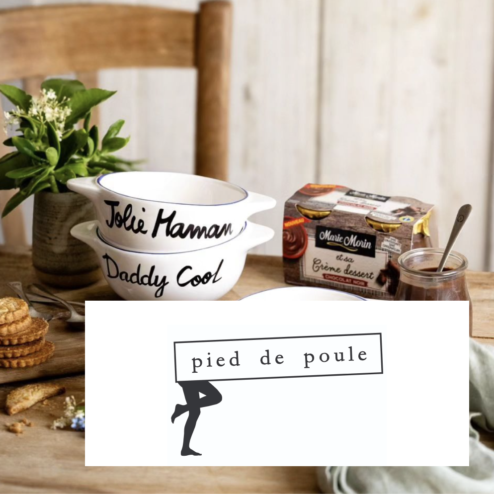 Pied de poule bol ceramique