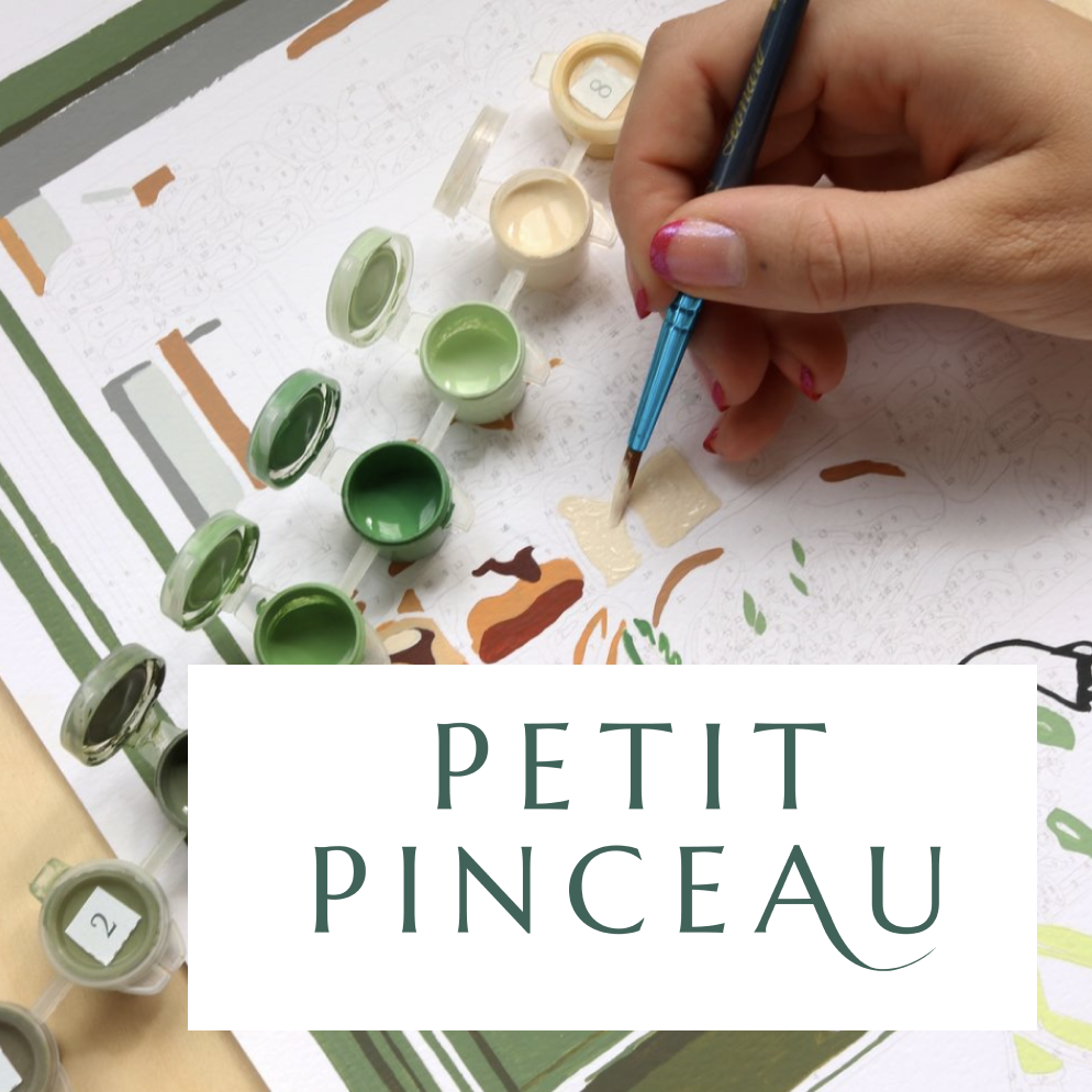 Petit pinceau peinture au numero