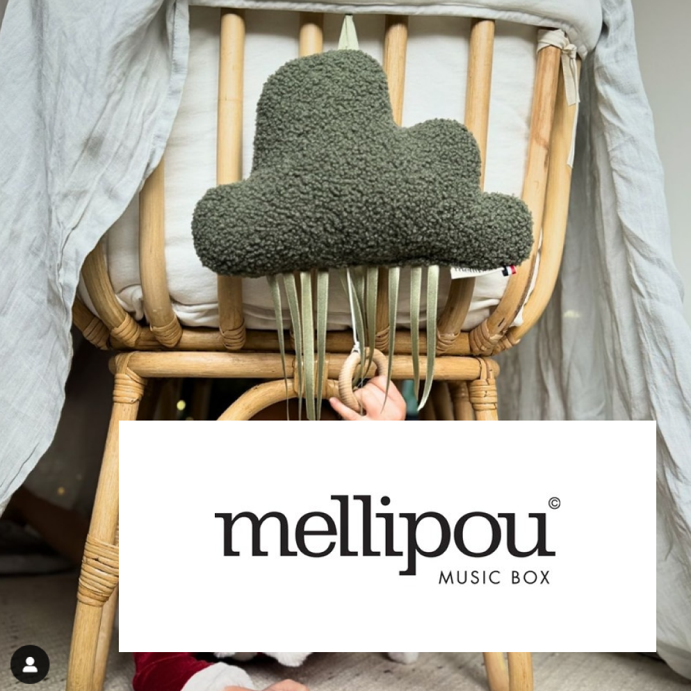 Mellipou coussin musical