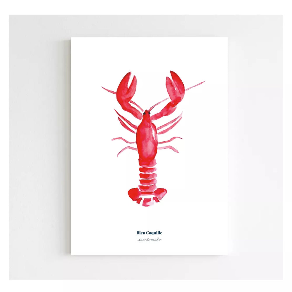 Affiche A5 - Le homard