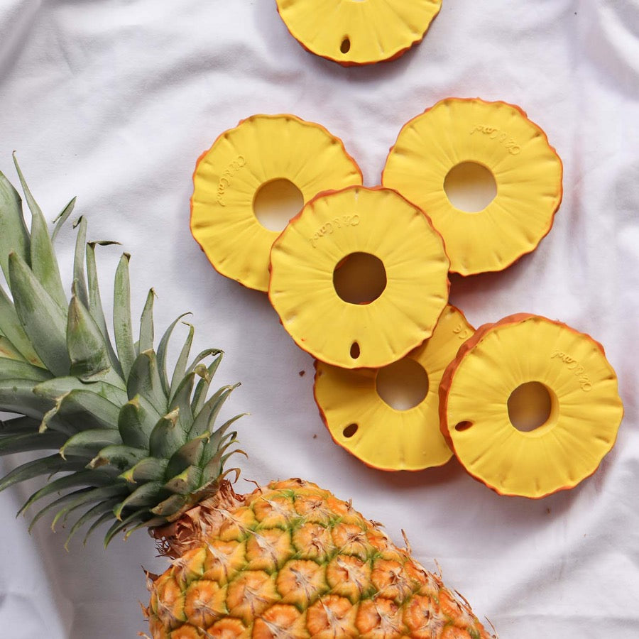 Ananas l'ananas, jouet de dentition en latex d'Hévéa