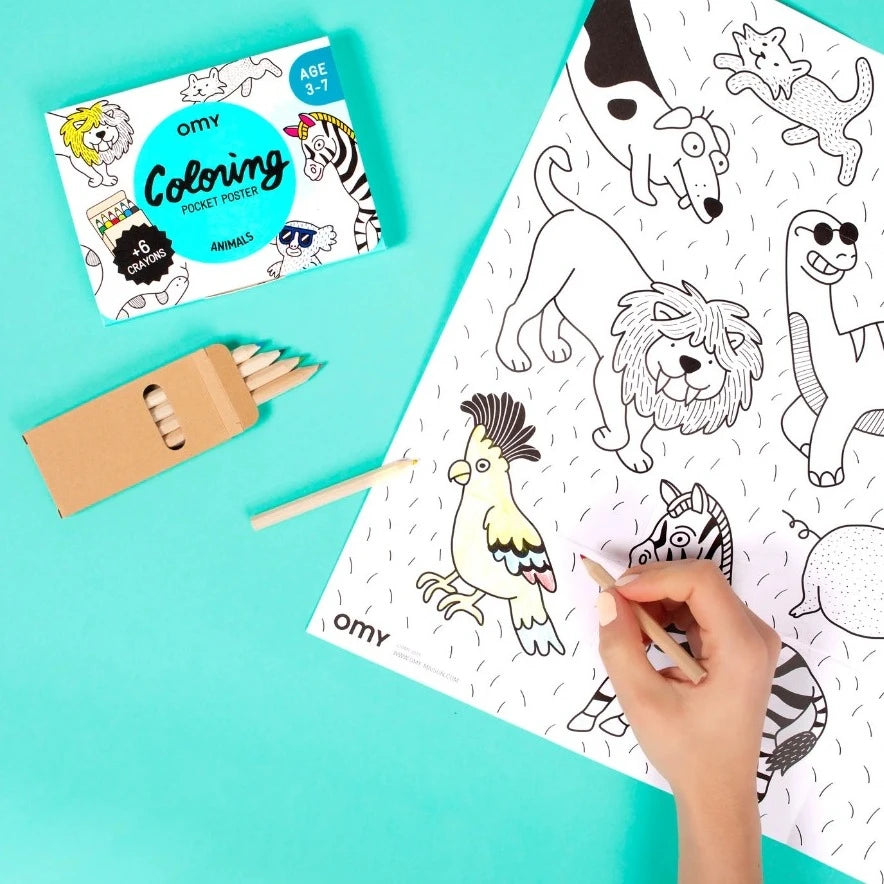 Coloriage pocket Animals