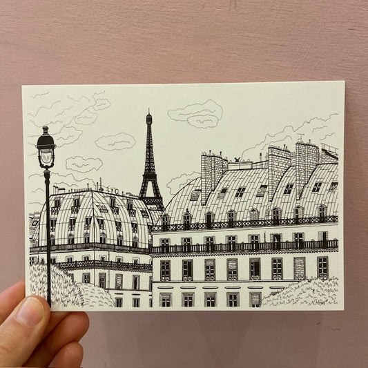 Carte postale paris - Bâtiment empire