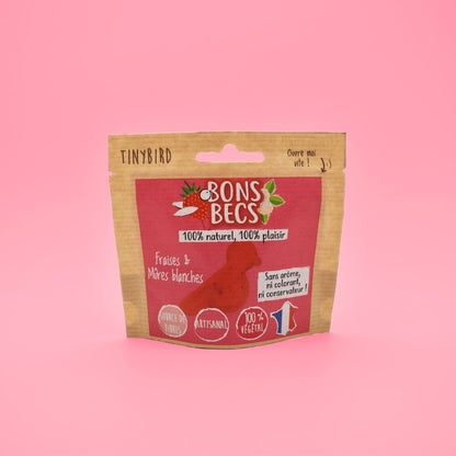 Bonbon fraise et mûre blanche