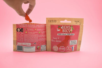 Bonbon fraise et mûre blanche