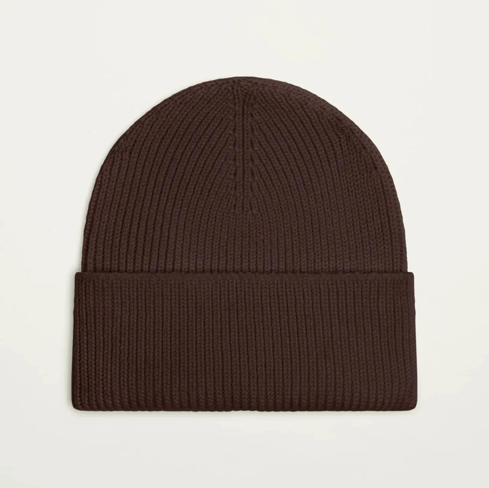 Bonnet fabriqué en France 100% Mérinos Chocolat