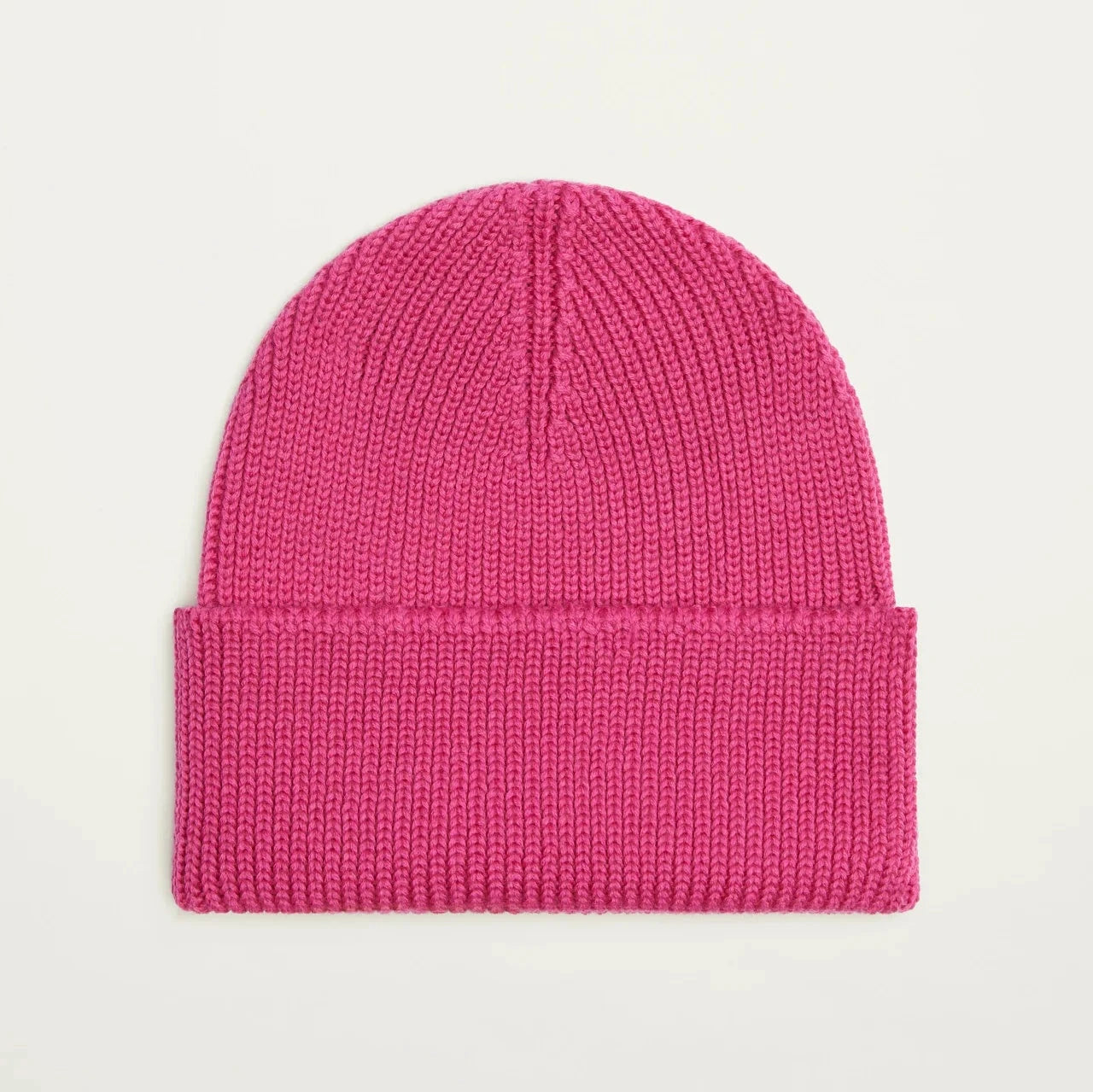 Bonnet fabriqué en France 100% Mérinos Rose