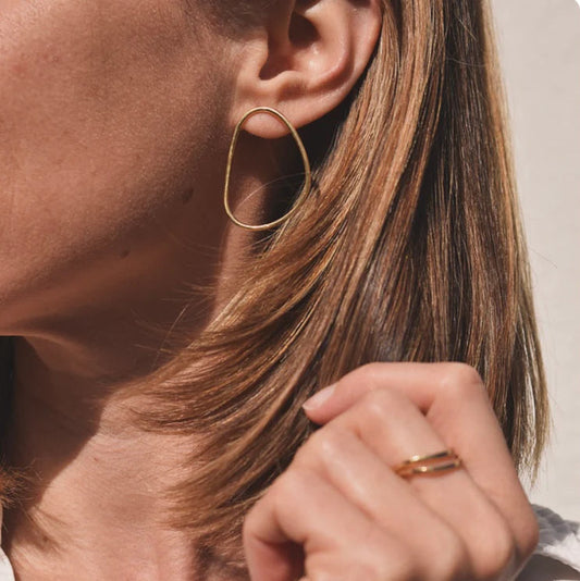 Boucles Esa Dorées - Aora bijoux