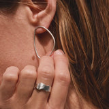 Boucles Esa Argent - Aora bijoux