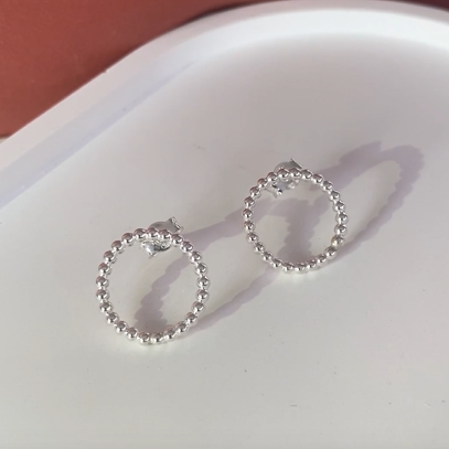 Boucles d'oreilles Lita en argent