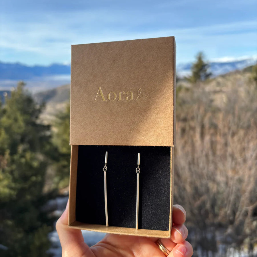 Boucles d'oreille Luzia Argent Massif