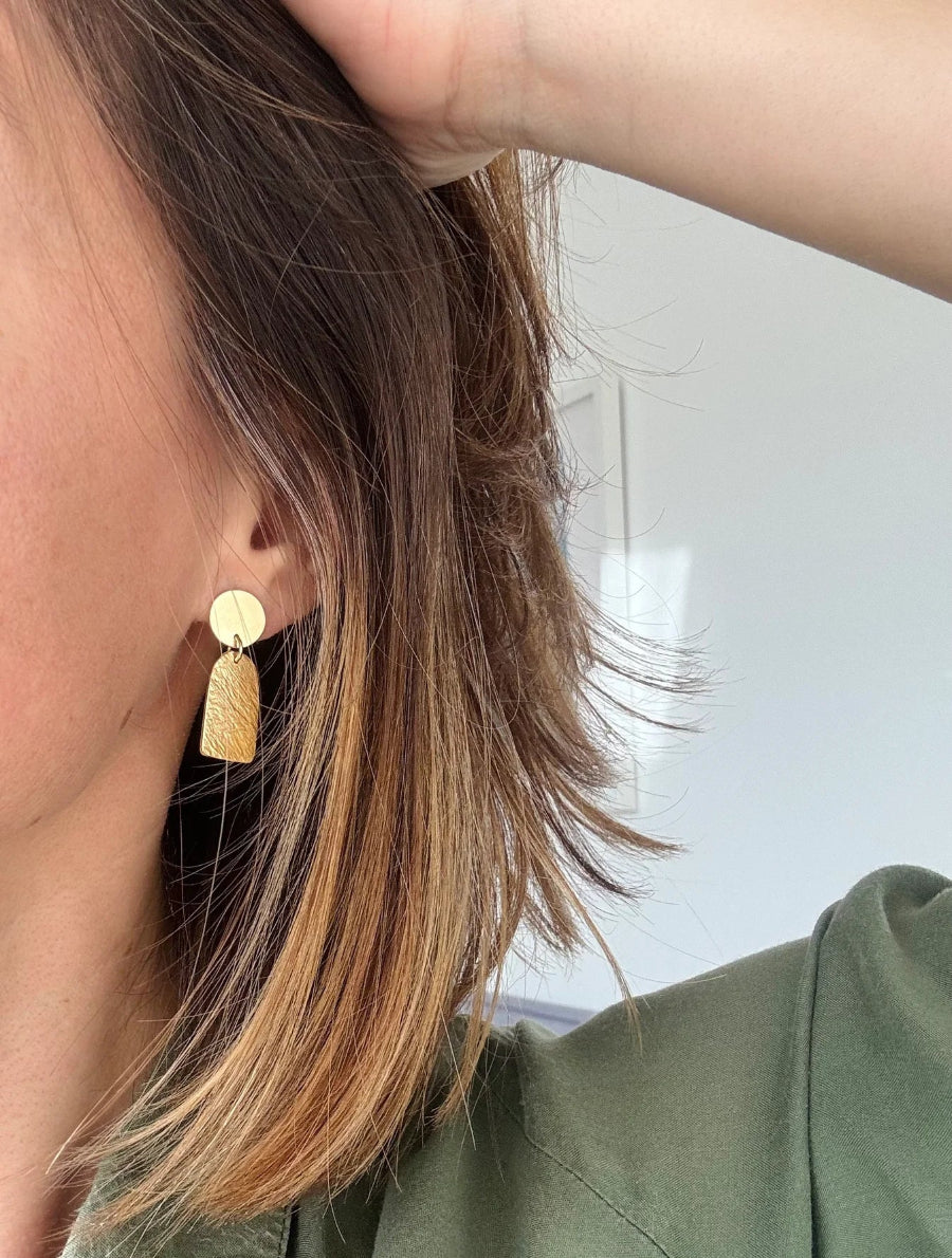 Boucles d'oreilles Nola Or - Aora bijoux