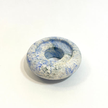 Bougeoir en coquilles d’œuf recyclées couleur galaxy