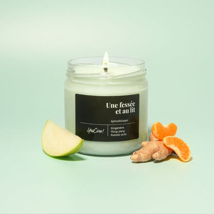 Bougie à base de cire de Soja. Made in France