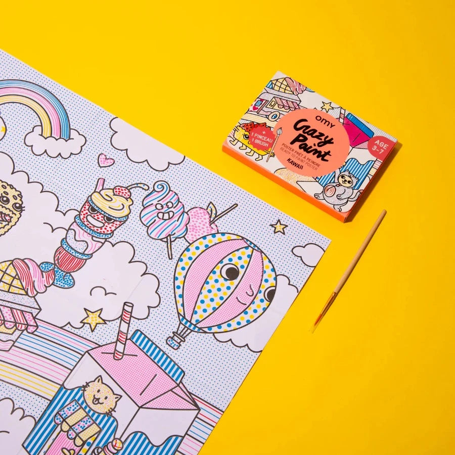 Crazy paint kawaii