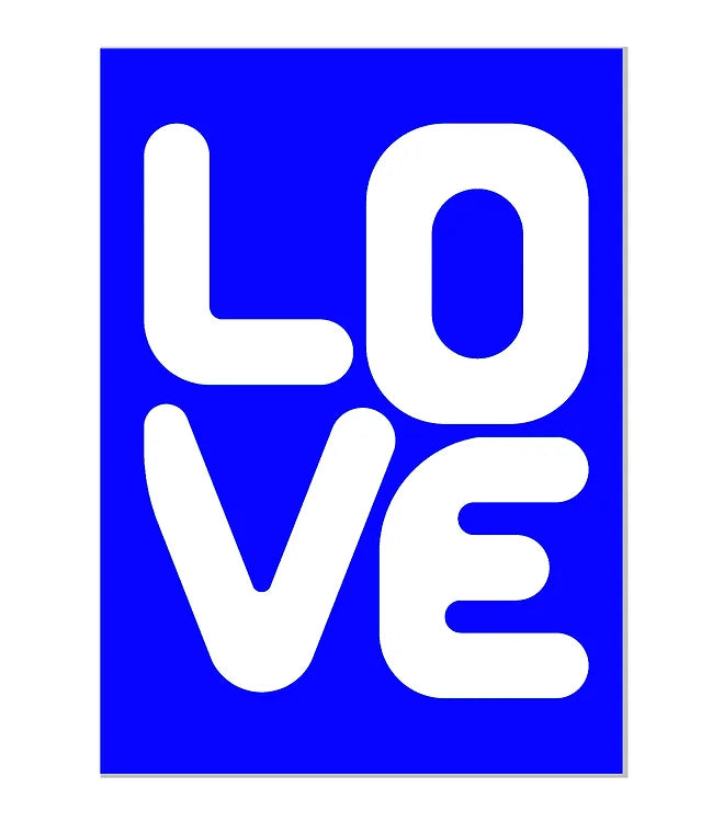 Carnet - Love bleu- Augustin