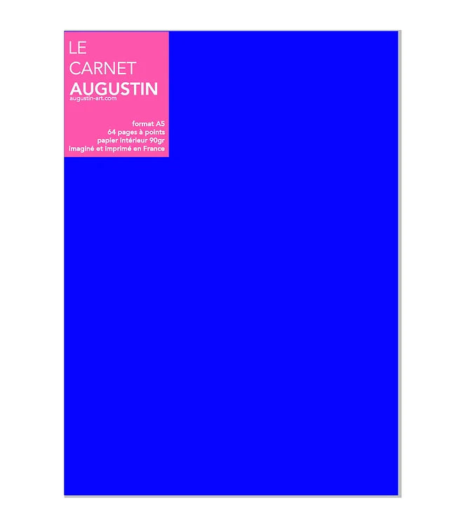 Carnet - Love bleu- Augustin