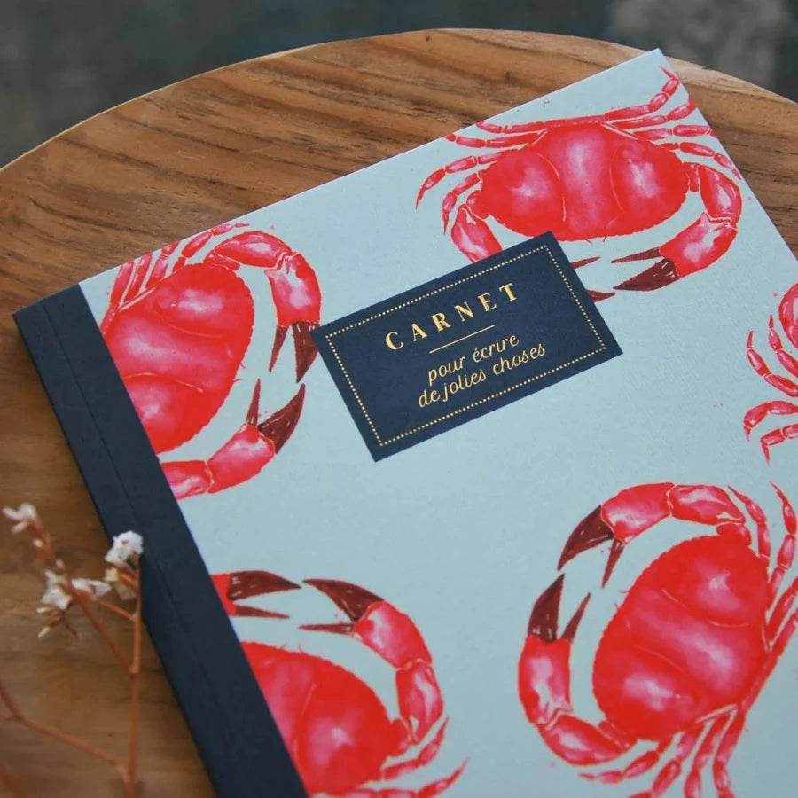Carnet A5 - Les Crabes Rouges