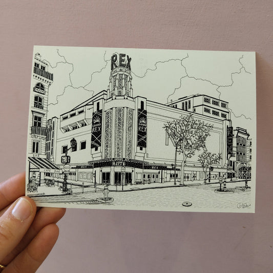 Carte postale paris - Cinéma le grand Rex