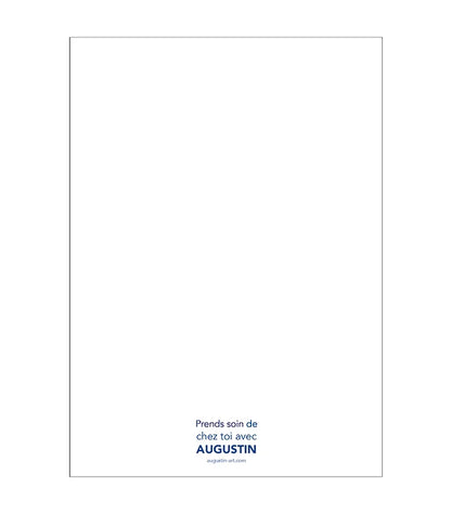 Carte postale - Joyeux anniversaire rouge - Augustin