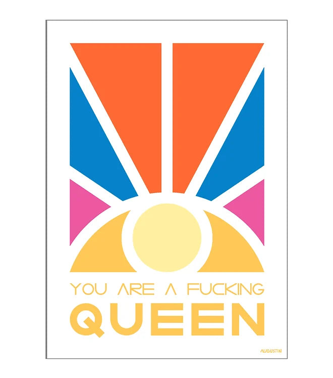 Carte postale - Queen - Augustin