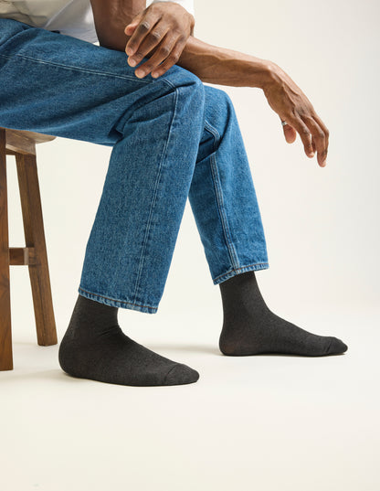 Chaussettes Odaje Rétro Montagne - Marine vert